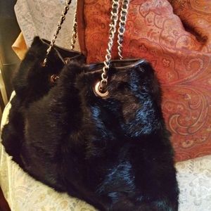 Paolo Masi mink fur tote